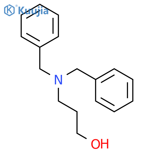 1-Propanol,3-[bis(phenylmethyl)amino]- structure