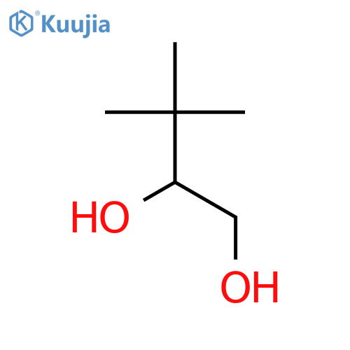 (2R)-3,3-dimethylbutane-1,2-diol structure