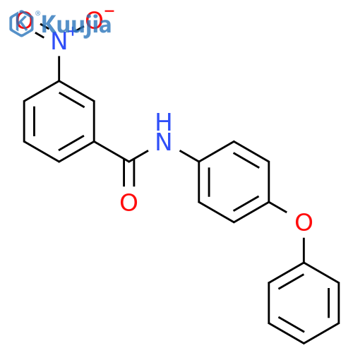 3-nitro-N-(4-phenoxyphenyl)benzamide structure