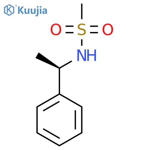 N-(R)-1-Phenylethyl-methanesulfonamide structure