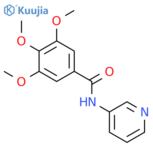 3,4,5-Trimethoxy-N-3-pyridinylbenzamide structure