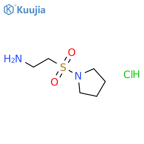 2-(pyrrolidin-1-ylsulfonyl)ethanamine structure