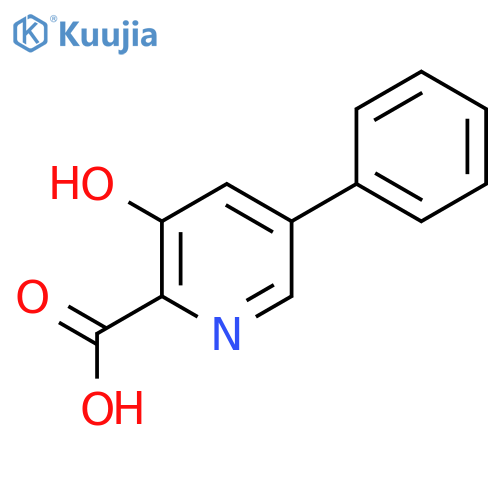 3-Hydroxy-5-phenylpicolinic acid structure