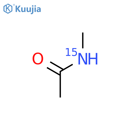 Acetamide-15N, N-methyl- structure