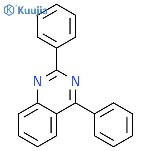 Quinazoline,2,4-diphenyl- structure