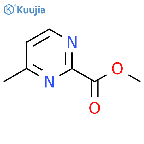 Methyl 4-methylpyrimidine-2-carboxylate structure