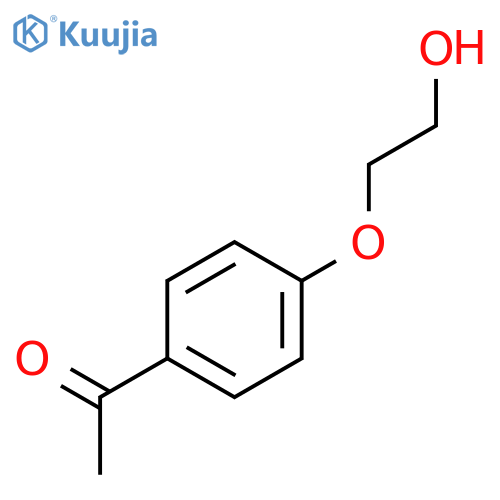 Ethanone, 1-[4-(2-hydroxyethoxy)phenyl]- structure