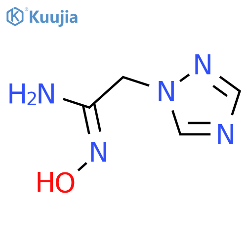 N'-Hydroxy-2-(1H-1,2,4-triazol-1-yl)ethanimidamide Dihydrochloride structure