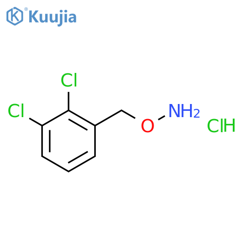 1-(Aminooxy)methyl-2,3-dichlorobenzene Hydrochloride structure