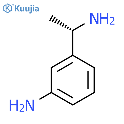 3-(1S)-1-Aminoethylaniline structure