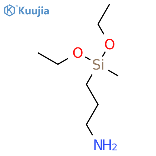 3-Aminopropylmethyldiethoxysilane structure