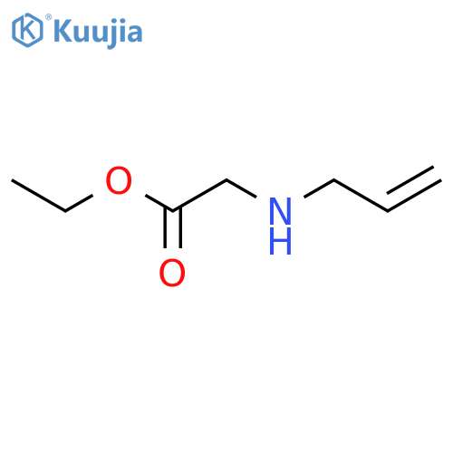 ethyl 2-(prop-2-en-1-yl)aminoacetate structure