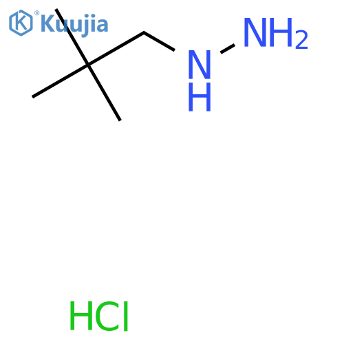 Neopentylhydrazine hydrochloride structure