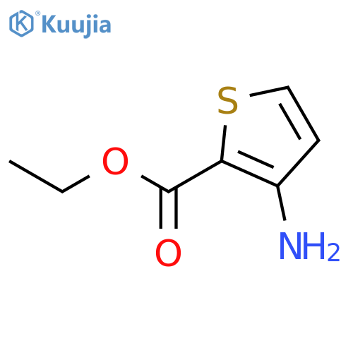 Ethyl 3-aminothiophene-2-carboxylate structure