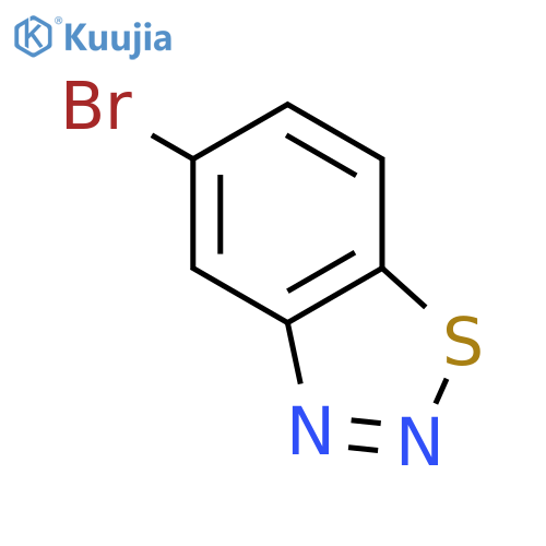 5-bromo-1,2,3-benzothiadiazole structure
