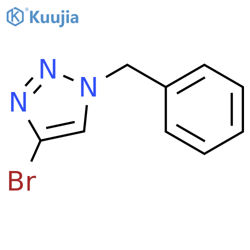 1-Benzyl-4-bromo-1H-1,2,3-triazole structure