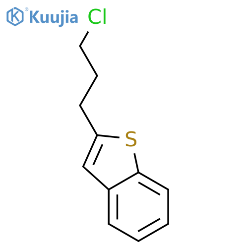 BENZO[B]THIOPHENE, 2-(3-CHLOROPROPYL)- structure