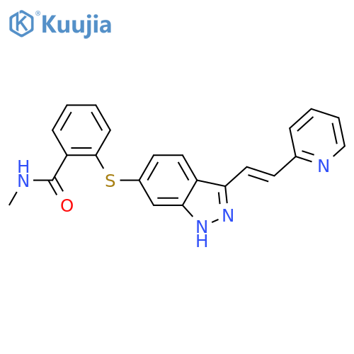 Axitinib structure