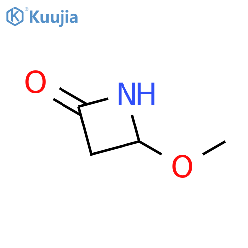 2-Azetidinone, 4-methoxy- structure