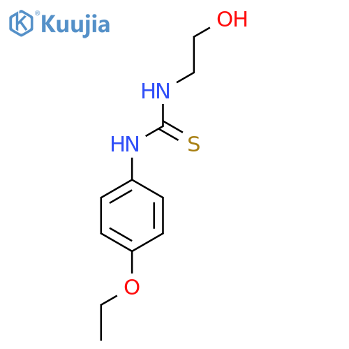 2-{(E)-(4-ethoxyphenyl)thio(carbonoimidyl)amino}ethan-1-ol structure