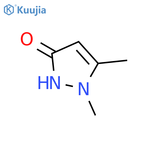 1,5-dimethyl-2,3-dihydro-1H-pyrazol-3-one structure