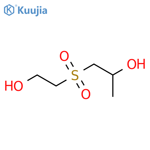 1-(2-Hydroxy-ethanesulfonyl)-propan-2-ol structure
