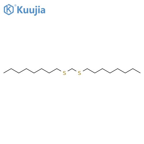 Octane, 1,1'-[methylenebis(thio)]bis- structure
