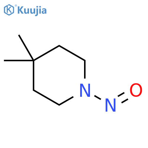 4,4-dimethyl-1-nitrosopiperidine structure