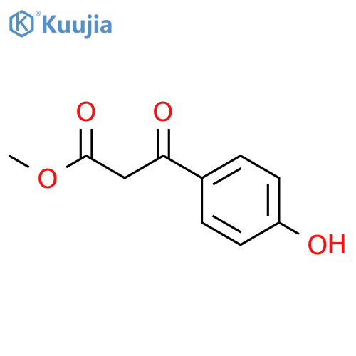 methyl 3-(4-hydroxyphenyl)-3-oxopropanoate structure