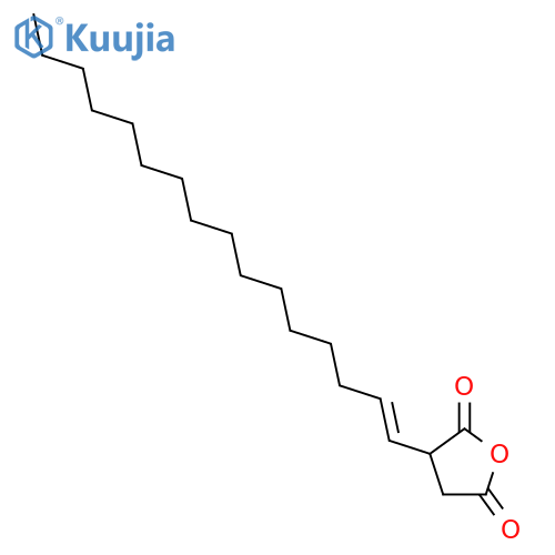 Hexadecenylsuccinic anhydride structure