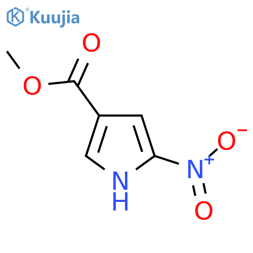Methyl 5-nitro-1H-pyrrole-3-carboxylate structure