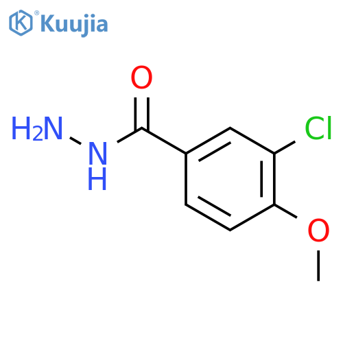 3-Chloro-4-methoxybenzohydrazide structure