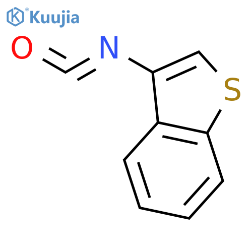 3-isocyanato-1-benzothiophene structure