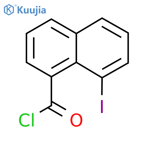 8-Iodonaphthalene-1-carbonyl chloride structure