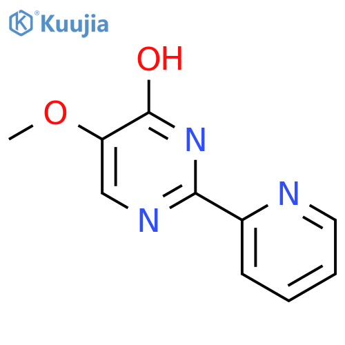 4(3H)-pyrimidinone, 5-methoxy-2-(2-pyridinyl)- structure