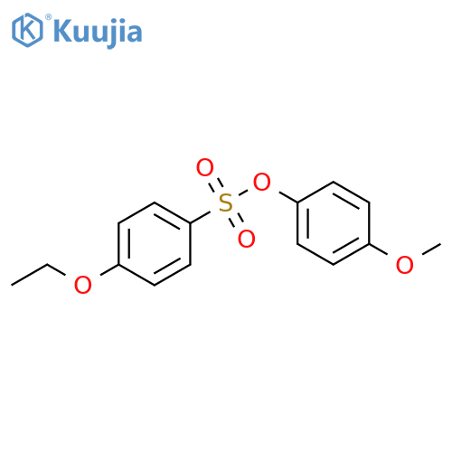 4-methoxyphenyl 4-ethoxybenzene-1-sulfonate structure