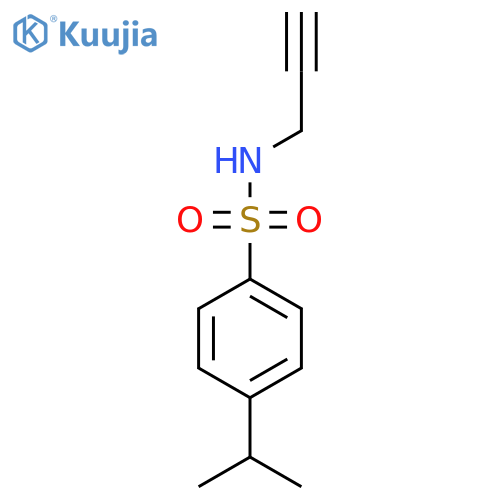 4-Isopropyl-N-(prop-2-yn-1-yl)benzenesulfonamide structure