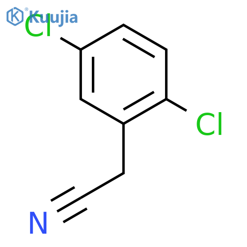 2-(2,5-dichlorophenyl)acetonitrile structure