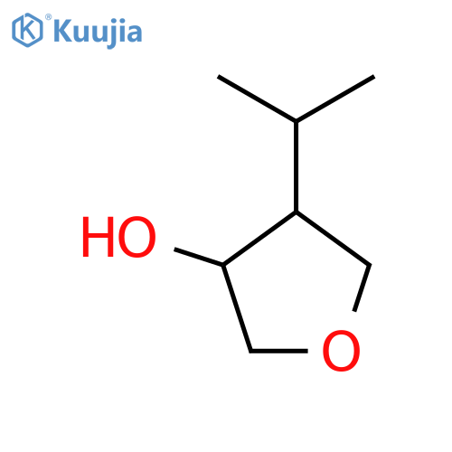 4-(Propan-2-yl)oxolan-3-ol structure