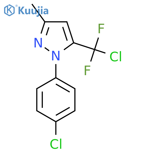 5-(Chlorodifluoromethyl)-1-(4-chlorophenyl)-3-methyl-1H-pyrazole structure