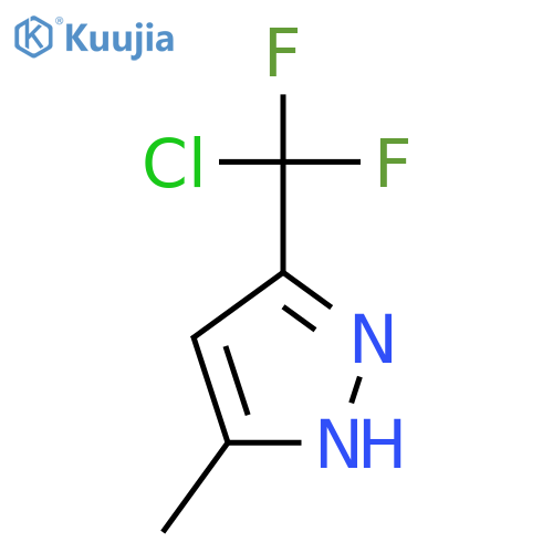3-(Chloro-difluoro-methyl)-5-methyl-1H-pyrazole structure