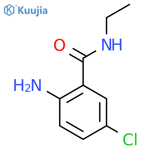 2-amino-5-chloro-N-ethylbenzamide structure