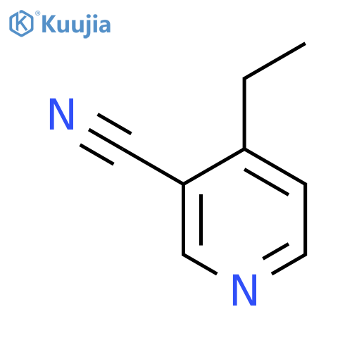 4-Ethylnicotinonitrile structure