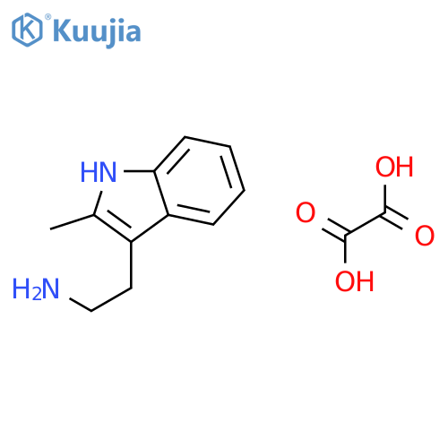2-(2-methyl-1H-indol-3-yl)ethanamine oxalate structure