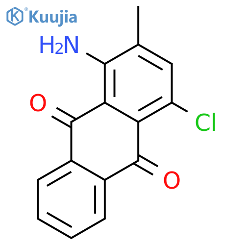 9,10-Anthracenedione,1-amino-4-chloro-2-methyl- structure