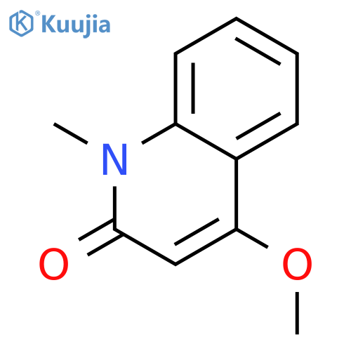 2(1H)-Quinolinone,4-methoxy-1-methyl- structure