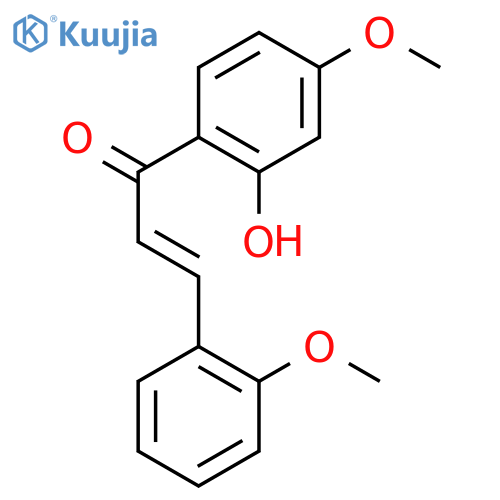 2-Propen-1-one, 1-(2-hydroxy-4-methoxyphenyl)-3-(2-methoxyphenyl)- structure
