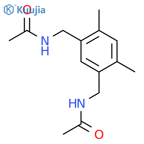 N,N'-(4,6-Dimethyl-1,3-xylylene)bisacetamide structure