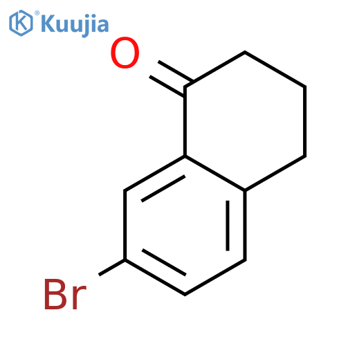 7-Bromo-1-tetralone structure