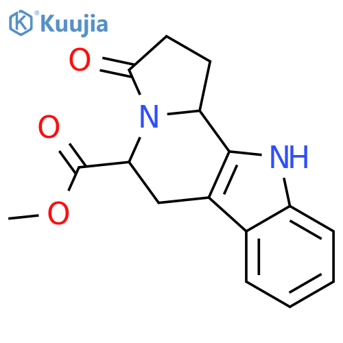 methyl 3-oxo-1,2,5,6,11,11b-hexahydroindolo[3,2-g]indolizine-5-carboxylate structure